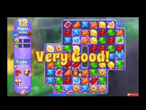 Wonka's World of Candy Level 509 NO BOOSTERS - A S GAMING ✔
