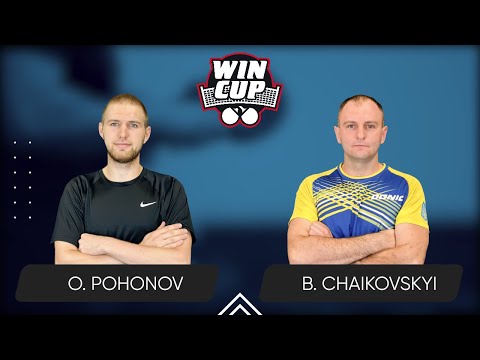 13:30 Oleksandr Pohonov - Bohdan Chaikovskyi 09.06.2025 WINCUP Master. TABLE 1