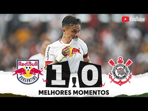 Gols e lances de Red Bull Bragantino x Corinthians