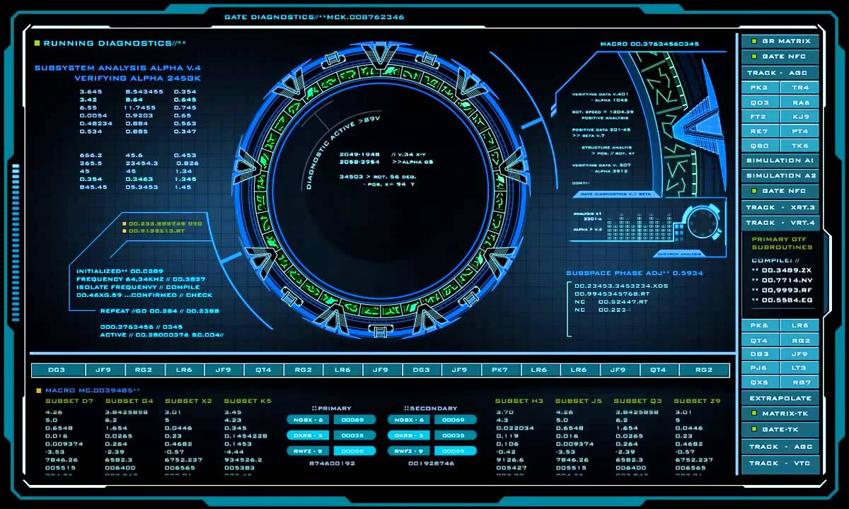 Stargate Atlantis Pegasus Gate Diagnostic 10 Hours
