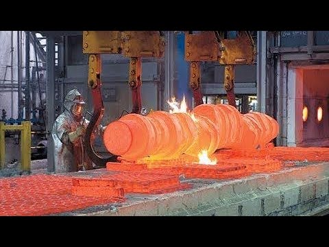 , title : 'Amazing Factory Heavy Metal -  Modern Forming Technology,  Hot forging  process'
