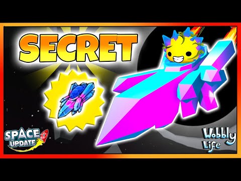 WOBBLY LIFE SPACE UPDATE SECRET: Mysteriöses Kristallines Schiff! 🌌🚀