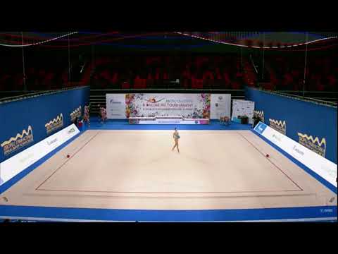 Polina Murashko (EST), pelota. II Torneo Internacional Online 2020