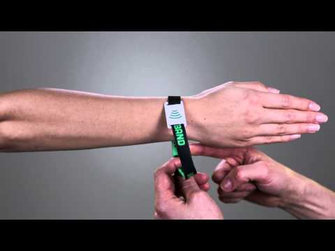 Part of a video titled Intellitix - RFID Wristband Instructions for Entry Access - YouTube