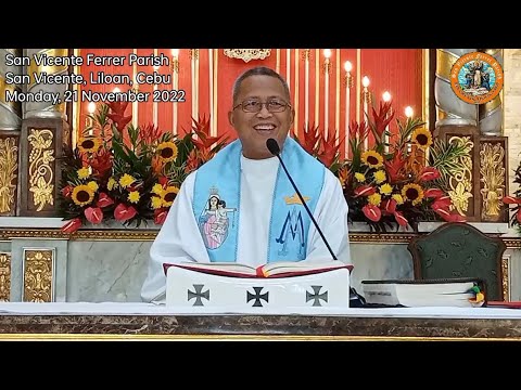 "Unsa ang nindot nga mindset?" 11/21/2022 Misa ni Fr. Ciano Ubod sa SVFP.