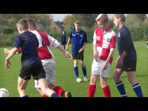UVV JO15-3 - PVC JO15-3 jeugdbeker 22-10-2016 1ste helft (2-1)