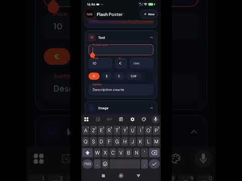 Flash Poster Maker: Signs & QR video thumbnail