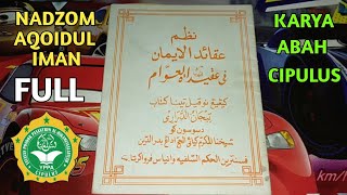 Download lagu Nadzom 'Aqoidul Iman Full Karya Abah Cipulus mp3 Download lagu Nadzom 'Aqoidul Iman Full Karya Abah Cipulus mp3