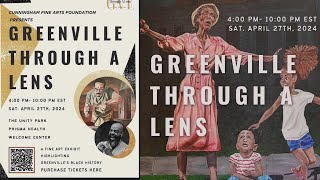 Greenville Through A Lens event this Saturday