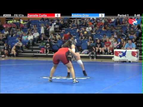 WM 67 KG - RD2 - Danielle Curlis (MV) vs. Adeline Gray (NYAC)