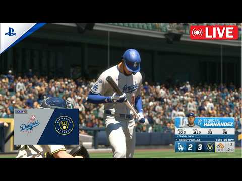 MLB LIVE 🔴 Brewers vs. Dodgers NLCS Game 4 Highlights (5/22/2026) | MLB Highlights