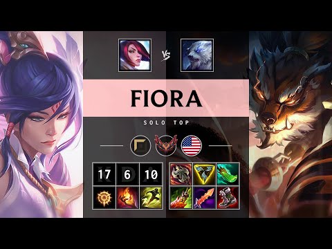 Fiora Top vs Volibear - NA Grandmaster Patch 25.04