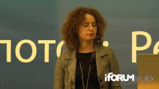 preview picture of video 'iForum 2013, Вера Черныш. Доклад: Как превратить читателей в фанатов бренда '