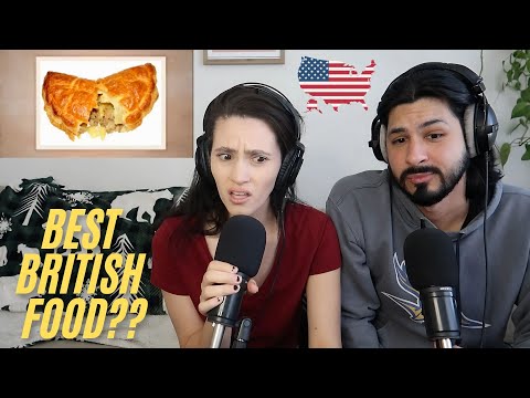 9 British Dishes Everyone Must Try! Americans React | Loners #256