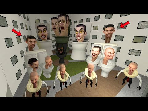 OLD G-MAN SKIBIDI TOILET AND HIS FAMILY  NEXTBOT IN LIMINAL HOTEL IN GARRY'S MOD EPISODE 210