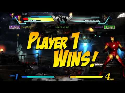 Ultimate Marvel vs Capcom 3 friday in lobby part 2 episode 3