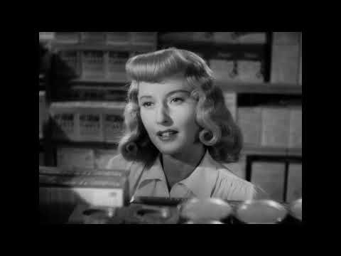 Barbara Stanwyck Reminds Fred MacMurray of Their Murderous Pact in Double Indemnity (1944)