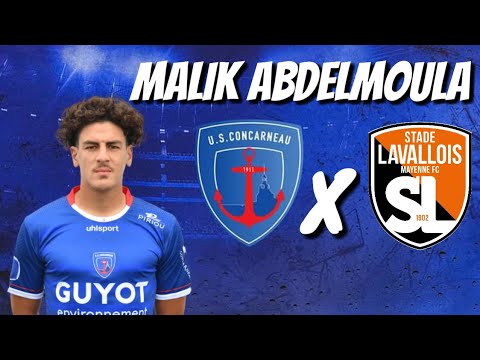 MALIK ABDELMOULA • BOX TO BOX • US CONCARNEAU X LAVAL