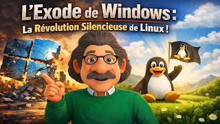 L'Exode de Windows, La Révolution Silencieuse de Linux !