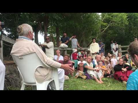 New Govardhana parikrama with Deena Bandhu prabhu - part 3.