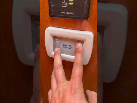 How to leave water in your Jabsco toilet bowl #howto #mikelson #jabsco