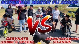 Download lagu SUPER BIG MATCH ‼️JHENDRA PEKING (ELEANOR) VS GERRY KATE CONK’S SPEED ‼️ FU 200CC mp3