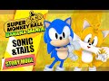 Super Monkey Ball Banana Mania All Story Mode Level With Sonic Tails