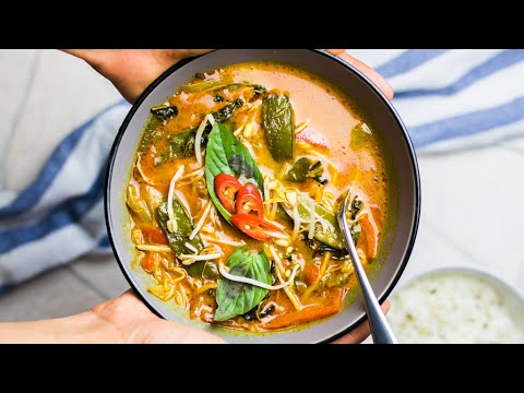 Veganes Thai Curry - Einfach, Schnell und Aromatisch! | Vegane Wunder