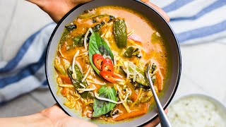 Veganes Thai Curry - Einfach, Schnell und Aromatisch! | Vegane Wunder