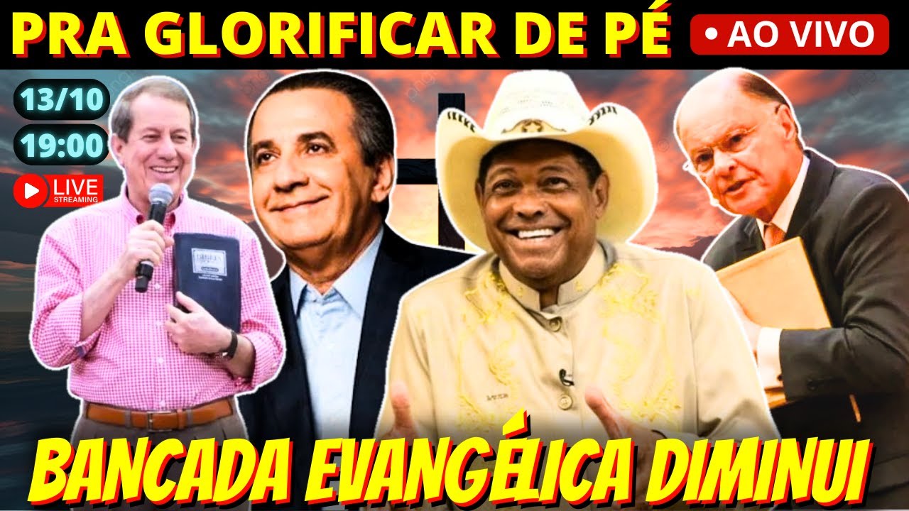 🔴 19h Bancada evangélica diminui no Rio e em SP após derrotas de pastores famosos