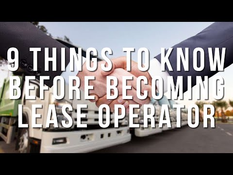 9 MUST-KNOWS Before Becoming a Lease Operator