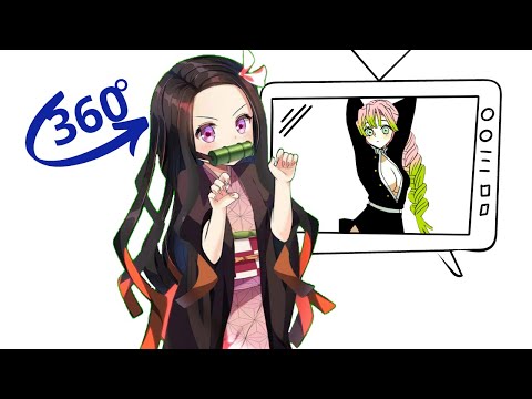 Nezuko copies Mitsuri || ZERO TWO DODGING meme || dancing || part 3