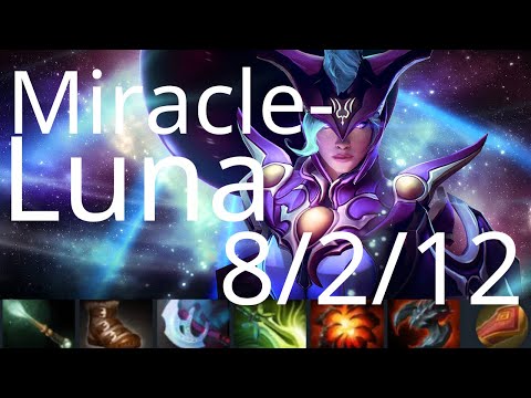 Miracle- Luna vs Doom - a massive gap - Nigma vs Winstrike g2 - ESL One Germany 2020 dota2