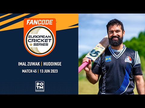 POTM: I Zuwak - KRS vs HUD | Highlights | FanCode ECS Sweden | 12 June 2023 | ECS23.460