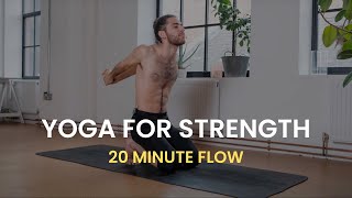 20 Minute Yoga Flow To Build Strength
