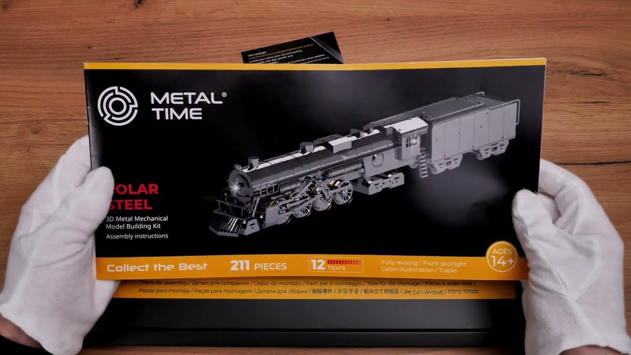 Ocelová stavebnice Polar Steel