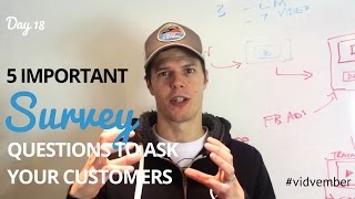 5 Important Survey Question Examples To Ask Your Customers - Day 18