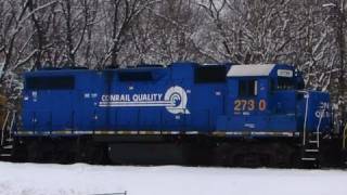 preview picture of video 'Conrail on Rock Runner in Harpers Ferry & Millville'