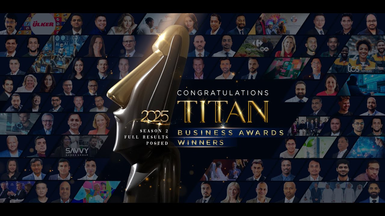 2025 TITAN Business Awards Season 2: Virtual Ceremony & Featured Winners