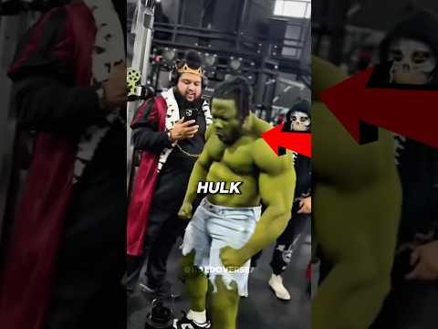 This HULK Bodybuilder Humiliated Cristiano Jr… Until Ronaldo Stepped In 🤯 #shorts #shortsfeed