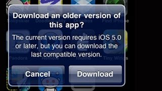 This application requires iOS 7 iOS 8 iOS 6 iOS 5 or Later, FIX iPhone 4 iPad 1 iphone 3GS