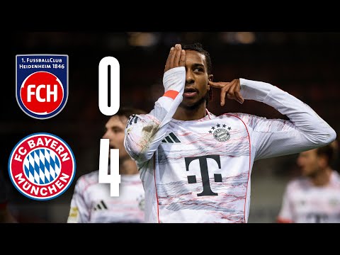 Last Win of 2025 with Kane, Olise & Díaz Goals | FC Heidenheim 0-4 FC Bayern | Highlights Bundesliga