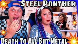 First Time Hearing Steel Panther - Death To All But Metal (Explicit) THE WOLF HUNTERZ REACTIONS