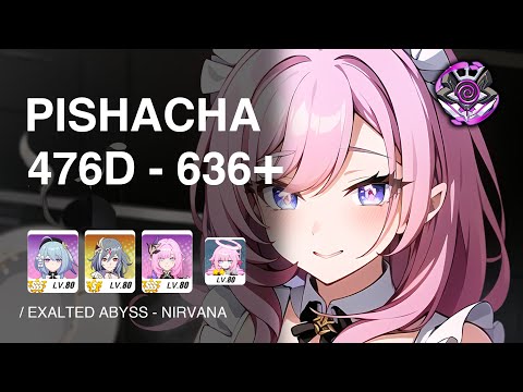 [Ex Abyss] Nirvana D476: Pishacha (Bleed) 636+ - MPE (SSS)/SI/HoS S.0 - Honkai Impact 3 SEA