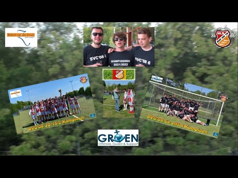 SVC'08TV met Kampioenen JO15  2 en 6e elftal