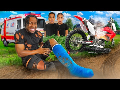 THE WORST DAY EVER **DIRT BIKE CRASH**