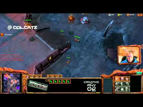 CatZ, drewbie vs. Aristeo, cubert [Game 2] - ESL Holiday 2v2 Tournament - Starcraft 2