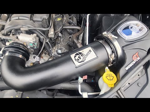 How to install AFE intake on a Dodge Durango 2021 RT