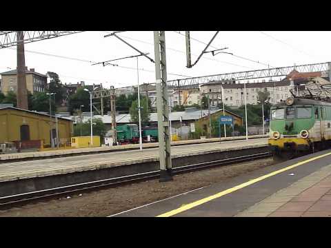 EU07-359 ex KM oraz TLK 38512 "Przemyślanin" na haku rel. Świnoujście - Przemyśl Gł.