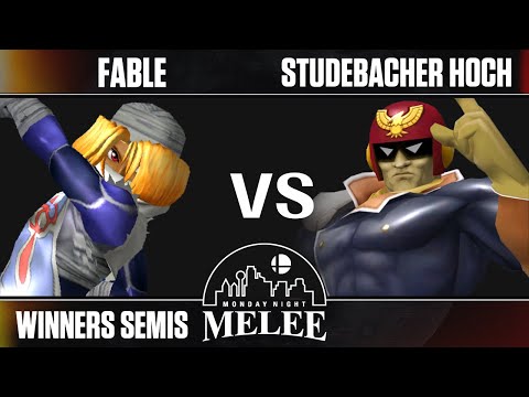 MNM 417 - Winners Semis - Fable (Sheik) VS Studebacher Hoch (Captain Falcon) - SSBM